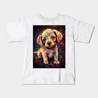 Cute little beautiful puppy. Kids T-Shirt